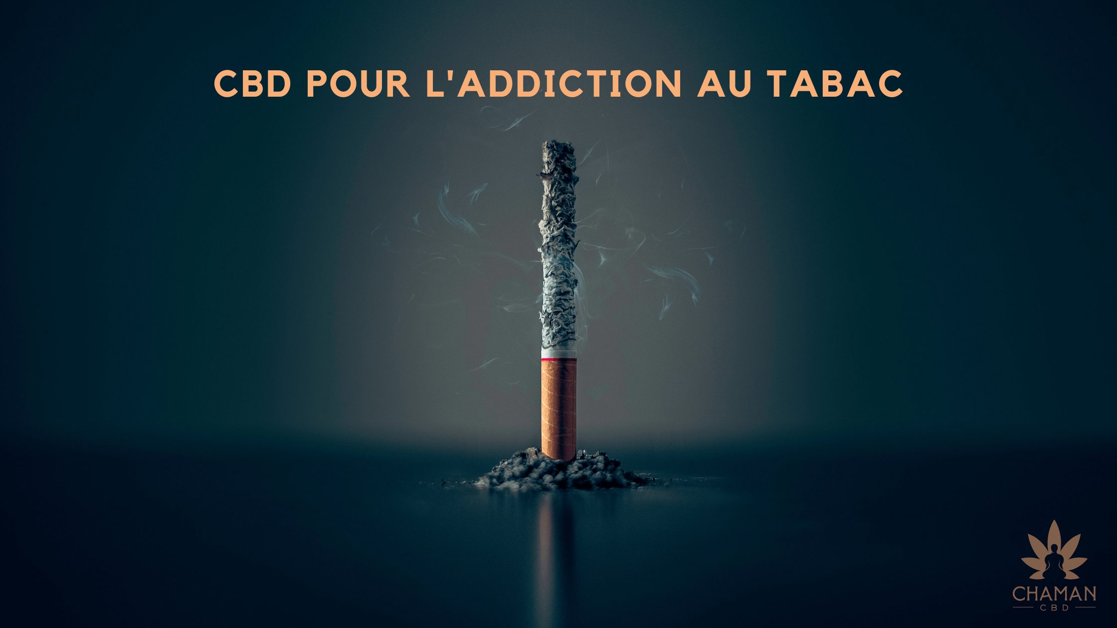 CBD pour la addiction au tabac blog banner